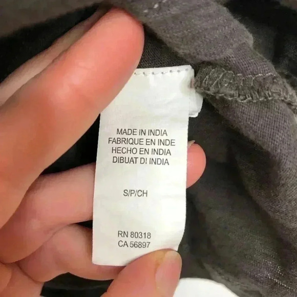 Lucky Brand Embroidered  Leaf Ruched Back Tank SM - Picture 8 of 16